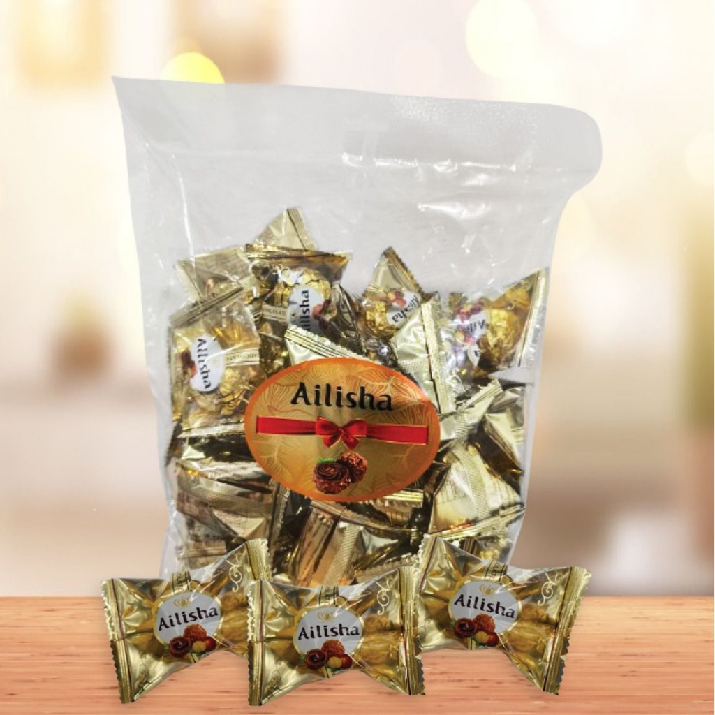 

AILISHA GOLDEN CHOCO WRAPPE 300g