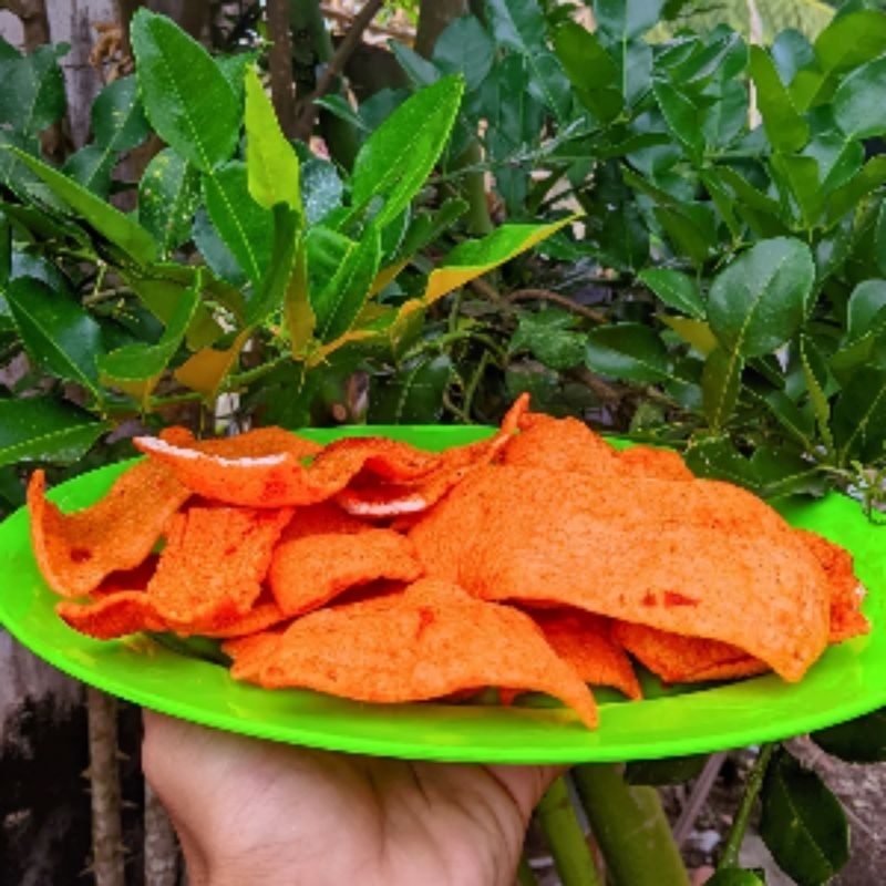 

(BISA BAYAR DITEMPAT) CEMILAN HARI RAYA KRIPIK SLONDOK RASA PEDAS MANIS 1KG