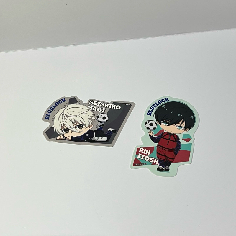 sticker official itoshi rin nagi seishiro blue lock