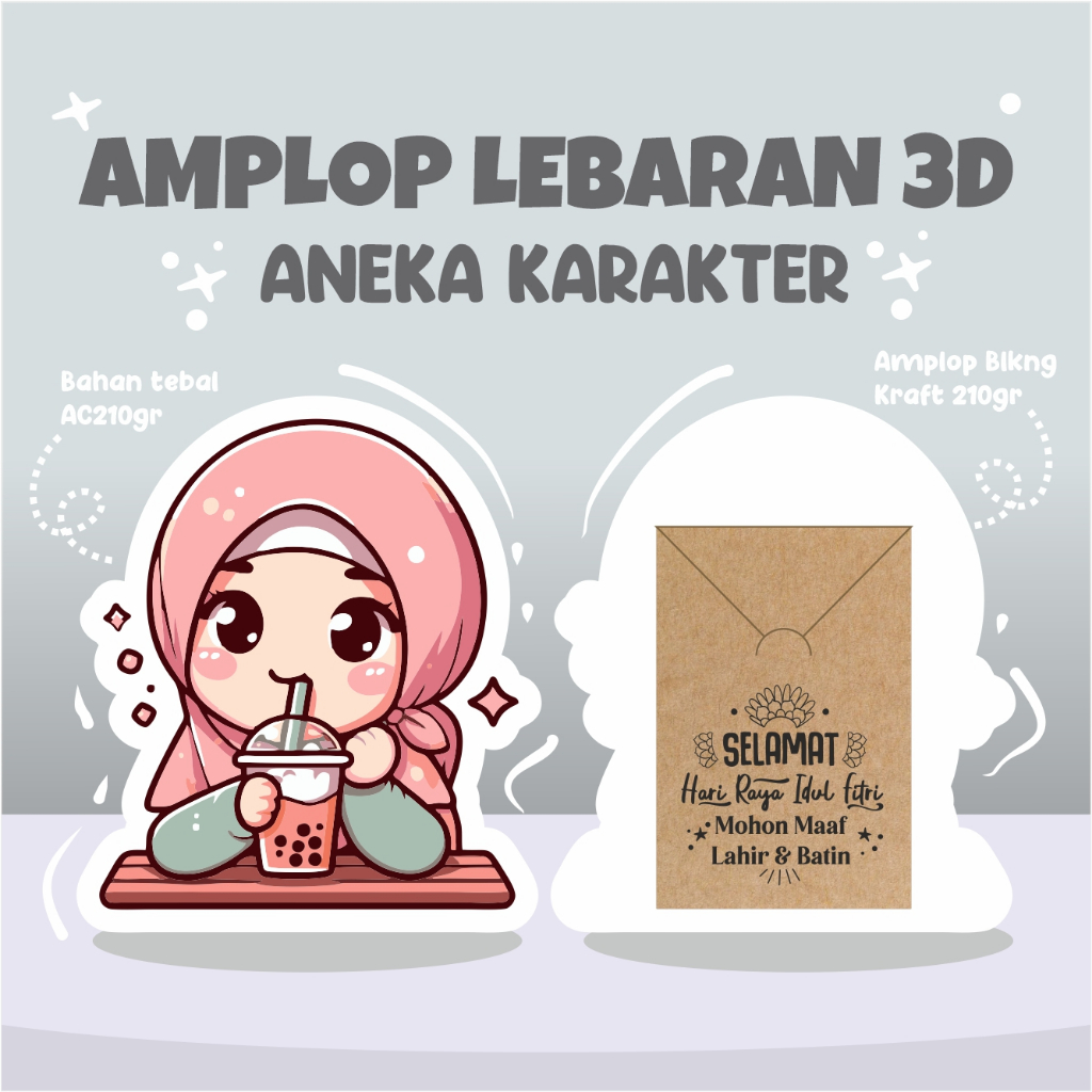 

Amplop Lebaran 3d Amplop Idul Fitri Angpau Idul Fitri Lucu Aneka Karakter New Desain 2