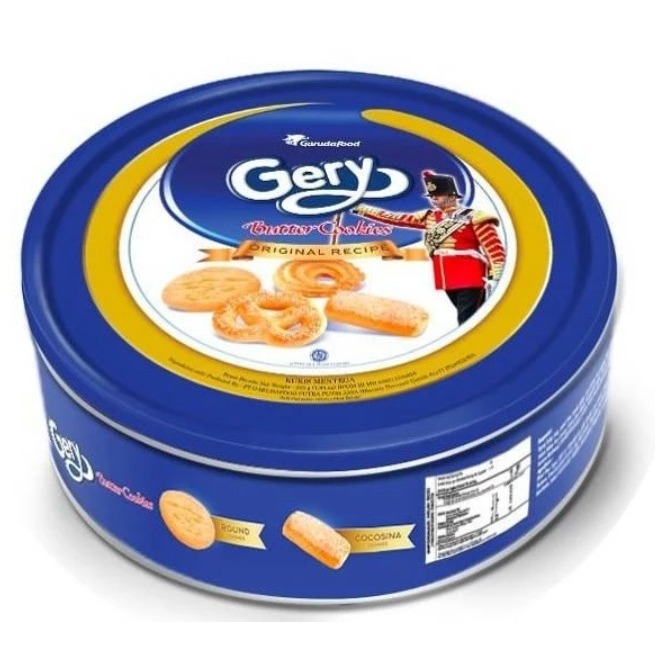 

GERY BUTTER COOKIES ORI RECIPE 225 GR