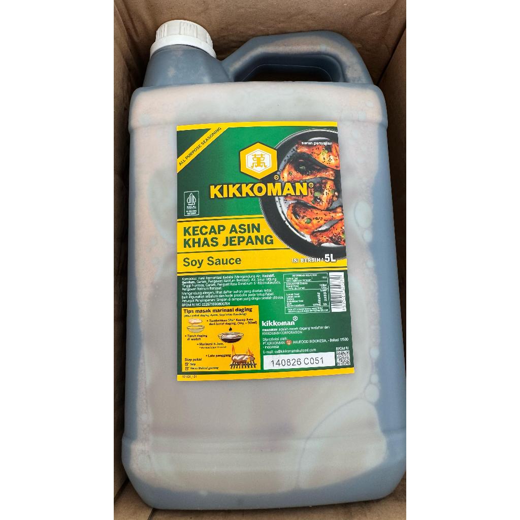 

Kikkoman Kecap Asin Kikkoman Soy Sauce 5L