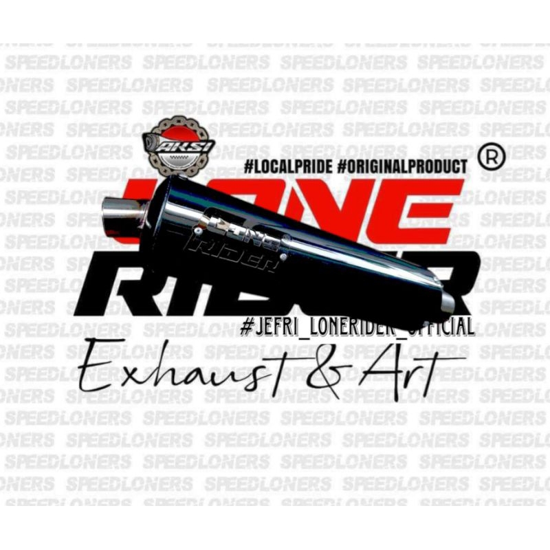 Lone Rider Original - Standar Silent Big Volume