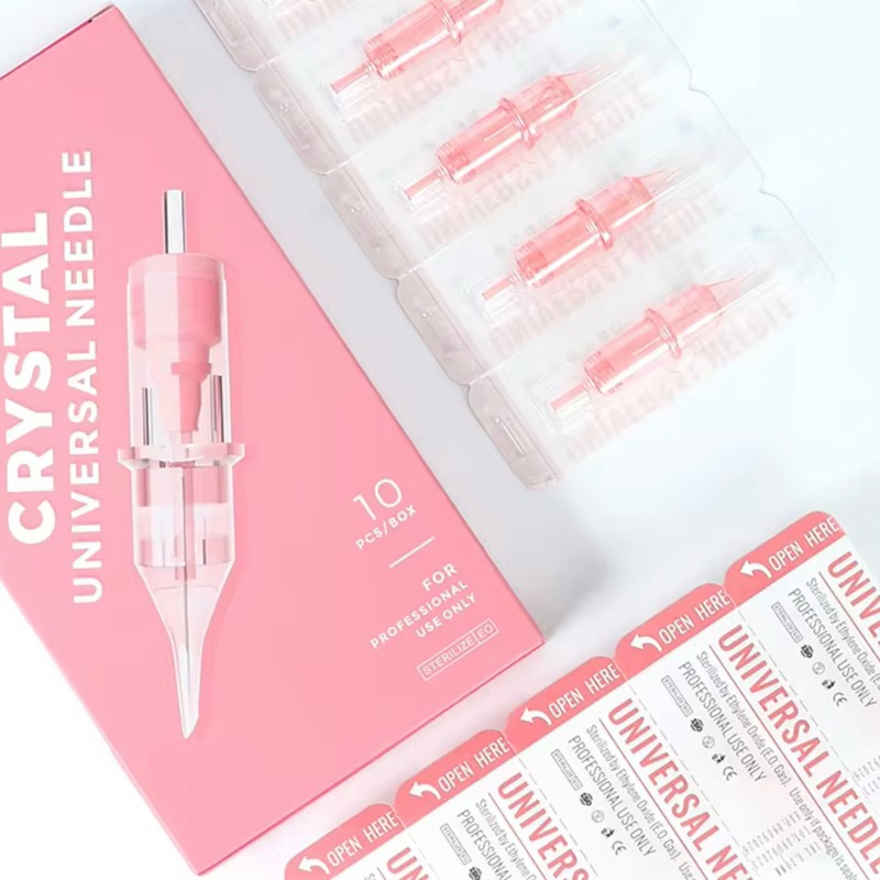 CRYSTAL UNIVERSAL NEEDLE 10 pcs Jarum PMU Jatum sulam Alis Tatto Bibir Eyeliner