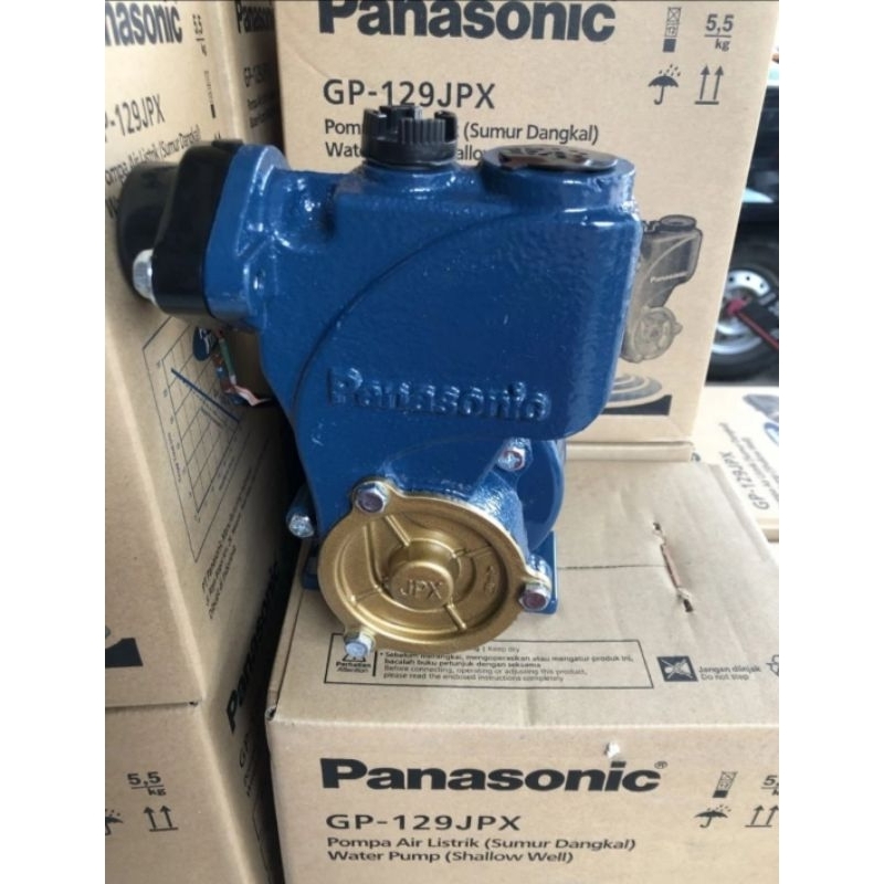 PANASONIC GP 129 JPX Mesin Pompa Air Non Otomatis 125 Watt ORI 100% Pompa Sumur Dangkal Non Otomatis