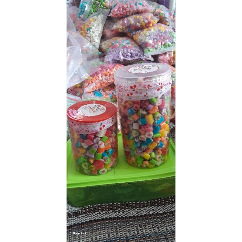 Herjunot Sport Permen Viral Tiktok Toples 500Ml (Free Buble Kardus)