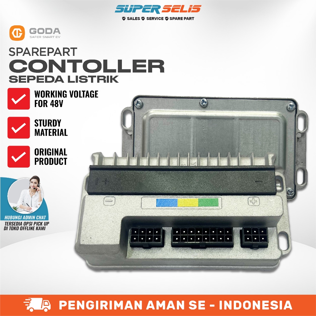 Controller Sepeda Listrik Goda 48V Original