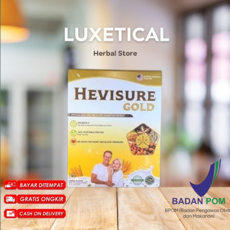 

Hevisure Gold Original USA Susu Penderita Diabetes Kencing Manis Menurunkan Gula Darah