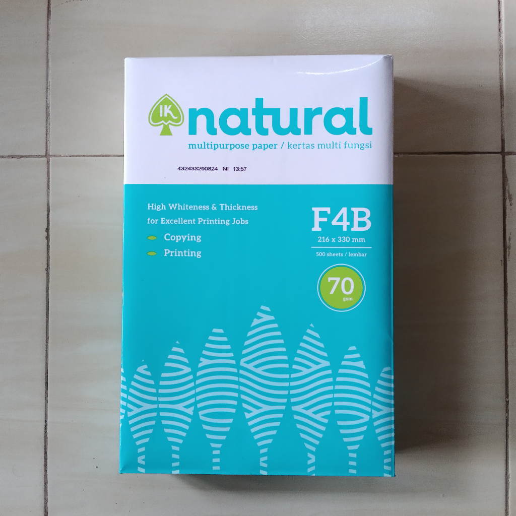 

Kertas F4B 210 x 330 mm