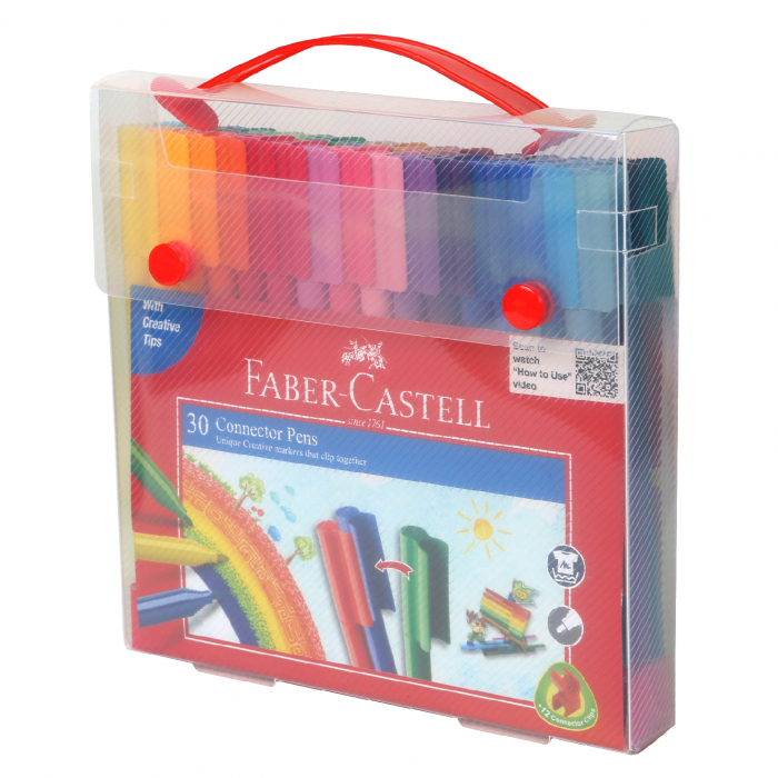 

Gramedia Dumai - Connector Pens Pastel & Neon Faber-Castell