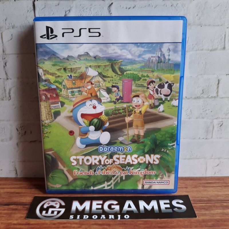 Kaset Bd Ps5 Story Of Seasons Doraemon Friends Of The Great Kingdom