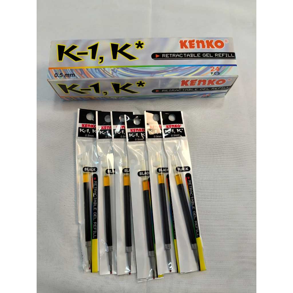 

KENKO GEL PEN REFILL K-1 / REFILL PULPEN / ISI ULANG PULPEN