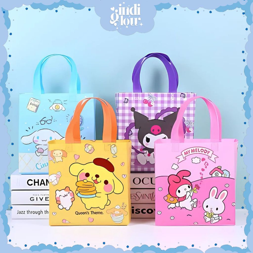 

IG Goodie Bag Ulang Tahun Karakter Labubu Tas Hadiah Tas Ulang Tahun Souvenir Tote Bag Sanrio MMG19