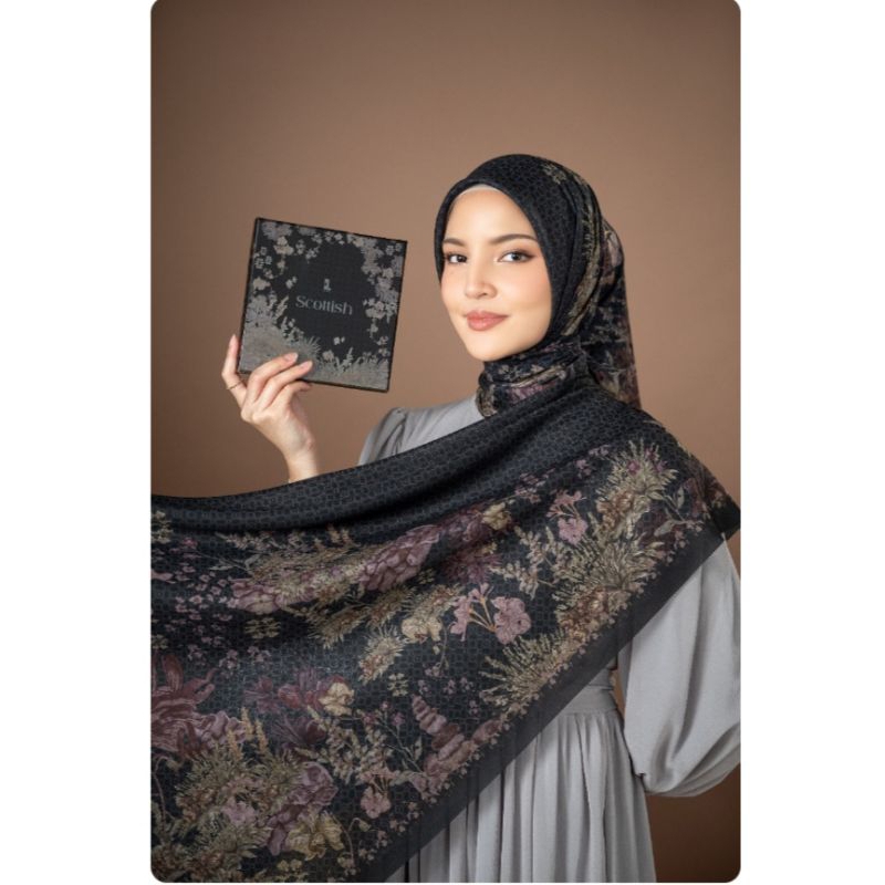 SCOTTISH SCARF, LUELLA SCARF, CLASSIC FOREST SCARF BY HEYLOCAL LOCAL.ID