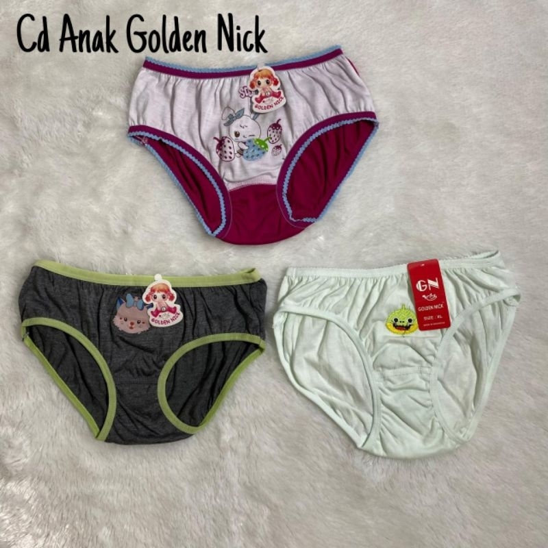 Celana Dalam Anak Cd Anak Wanita Golden Nick