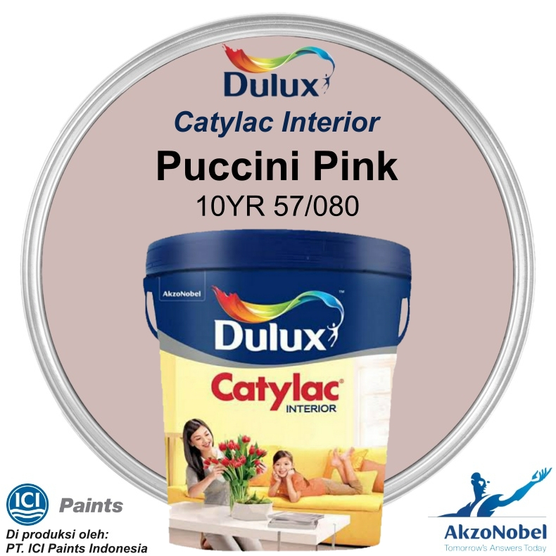 CAT DULUX CATYLAC INTERIOR 25 KG - PUCCINI PINK 10YR 57/080