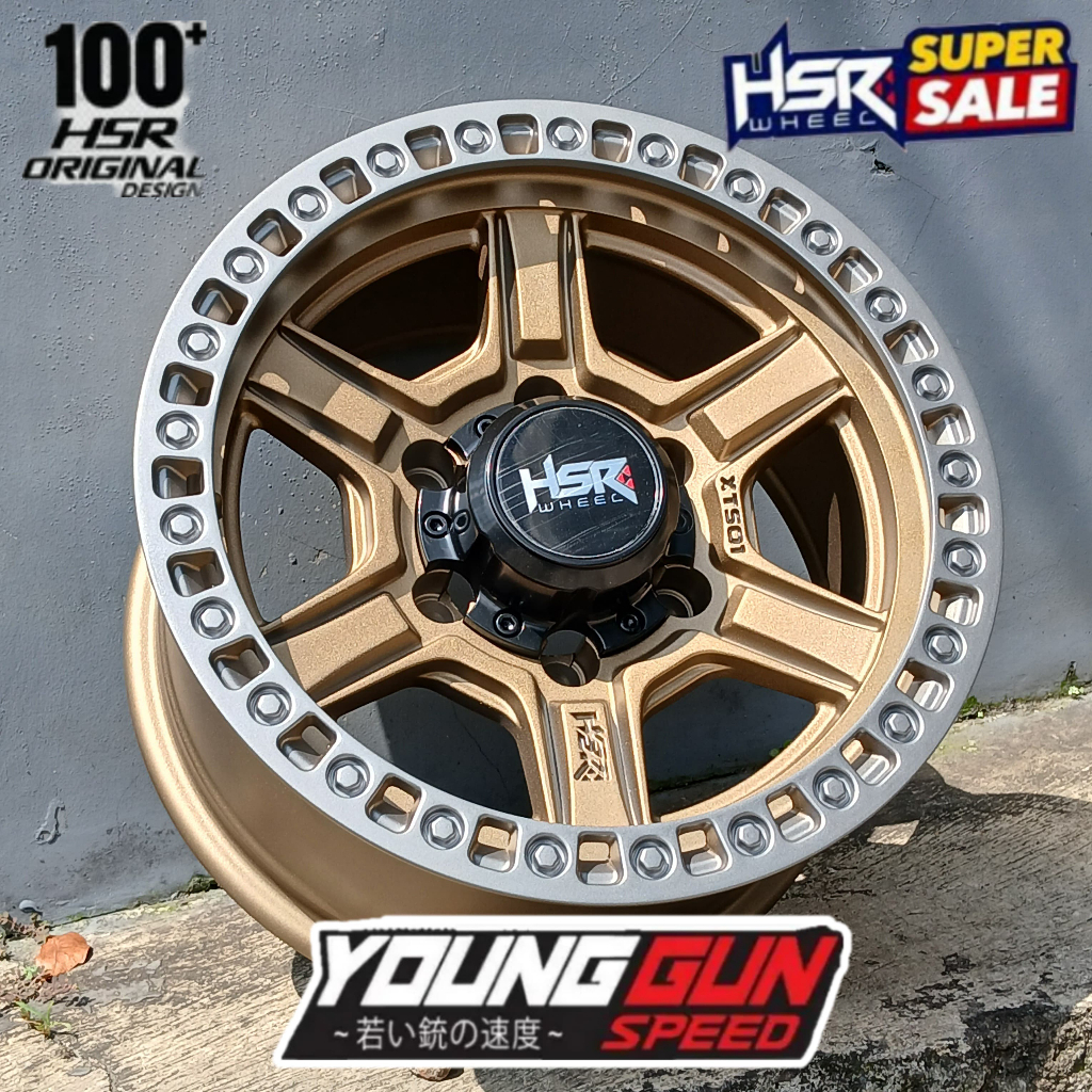 pelek dmax ring 15 hsr xts 01 hole 6x139,7 velg mobil racing ring 15 free ongkir