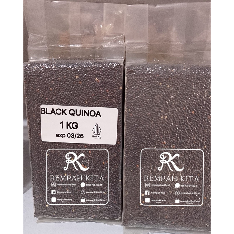 

BLACK QUINOA | QUINOA HITAM | REMPAH KITA OFFICAL