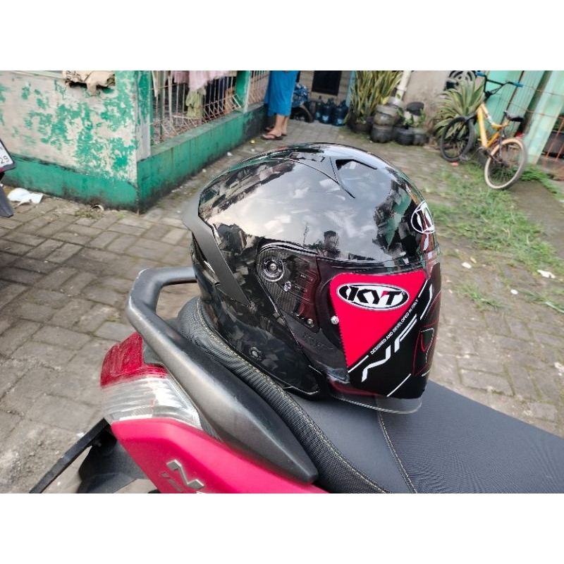 KYT NFJ REPAINT CARBON FORGED
