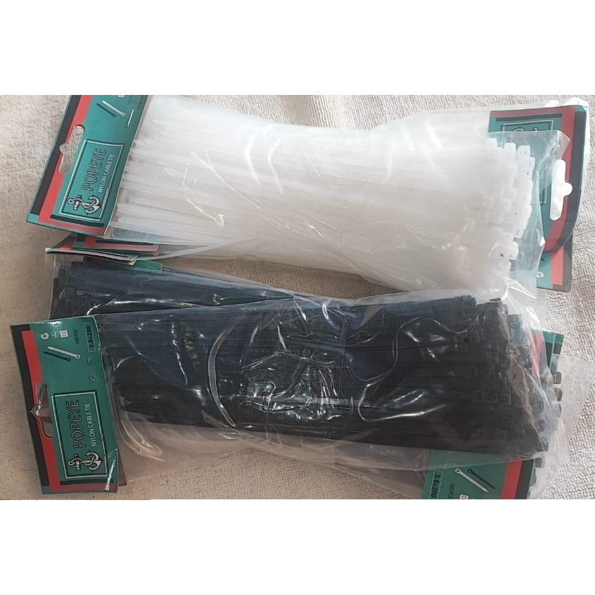 

KABEL TIES POPEYE 20 CM ( 1 PAK ISI 100 )