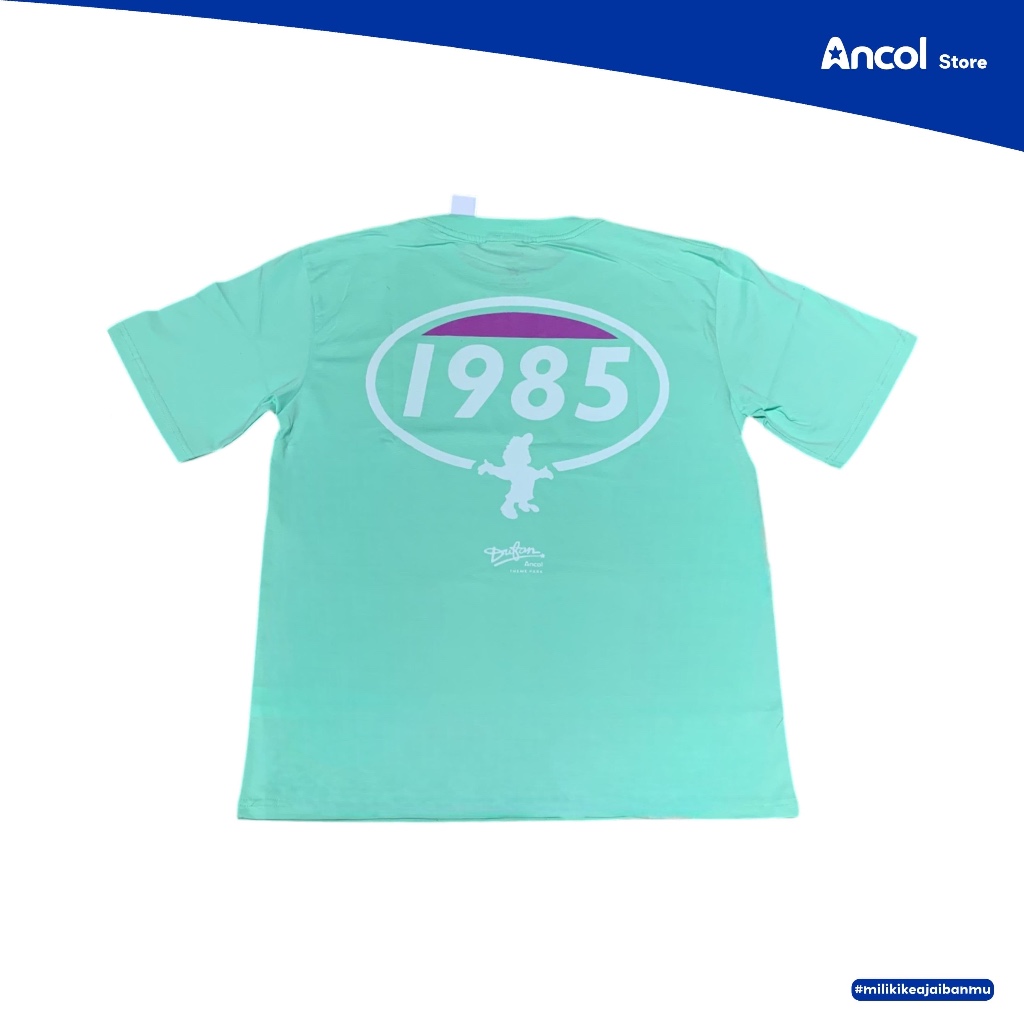 Ancol Baju Kaos Oversize - Karakter Dufan 1985 | Official Merchandise