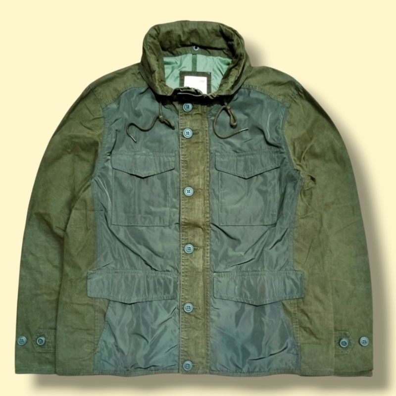 GAP Parka Utility M65 Jacket - Jaket Casual Vintage Army Military Tebal Unisex Pria Second Branded T