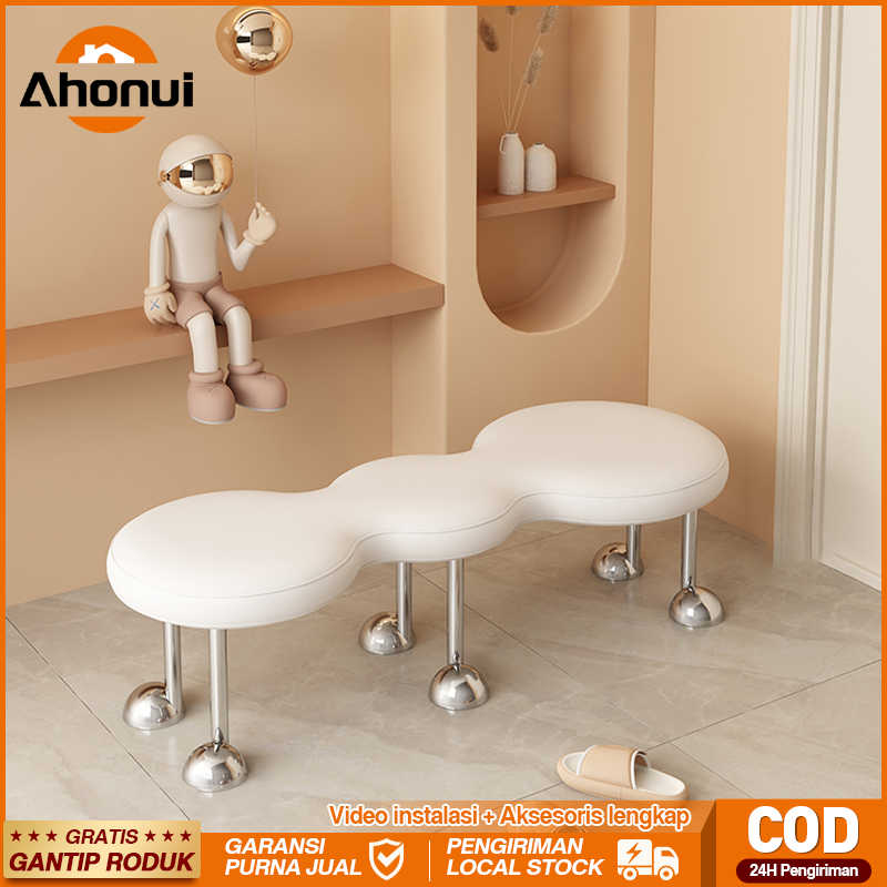 ⚡️Sofa Bench⚡️Sofa Modern Santai /kursi tunggu/Stool Bench Minimalis/kursi tamu vintage/ Bangku Sofa