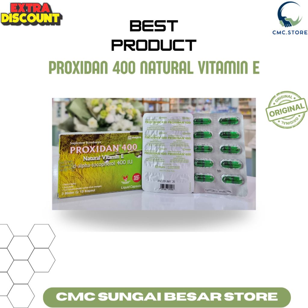 Proxidan 400 Natural Vitamin E