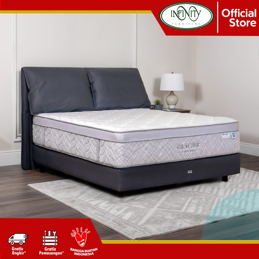 OCEAN Spring Bed Set Kasur GLACIER