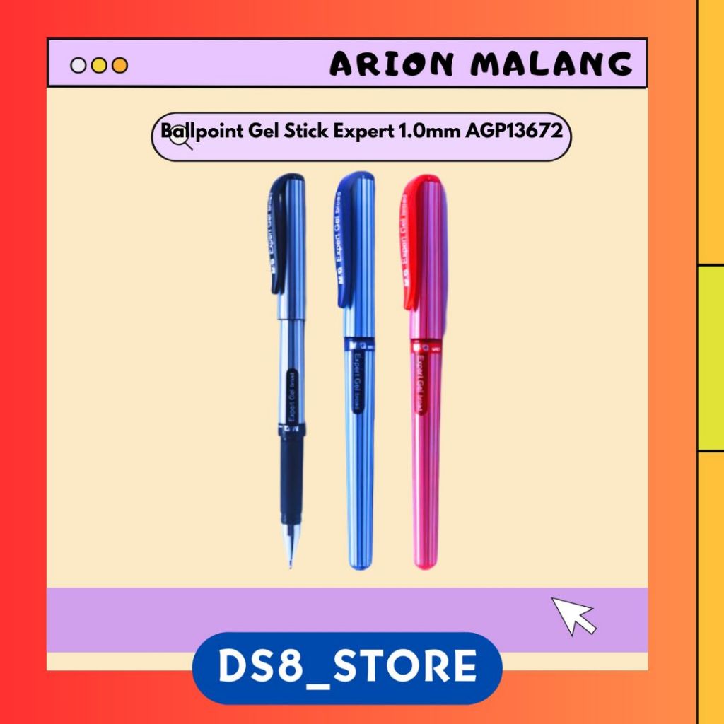 

M&G Ballpoint Gel Stick Expert 1.0mm Black AGP13672