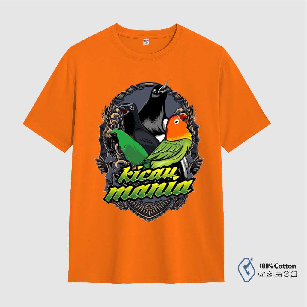 Kaos distro Kicau Mania / baju distro kicau mania