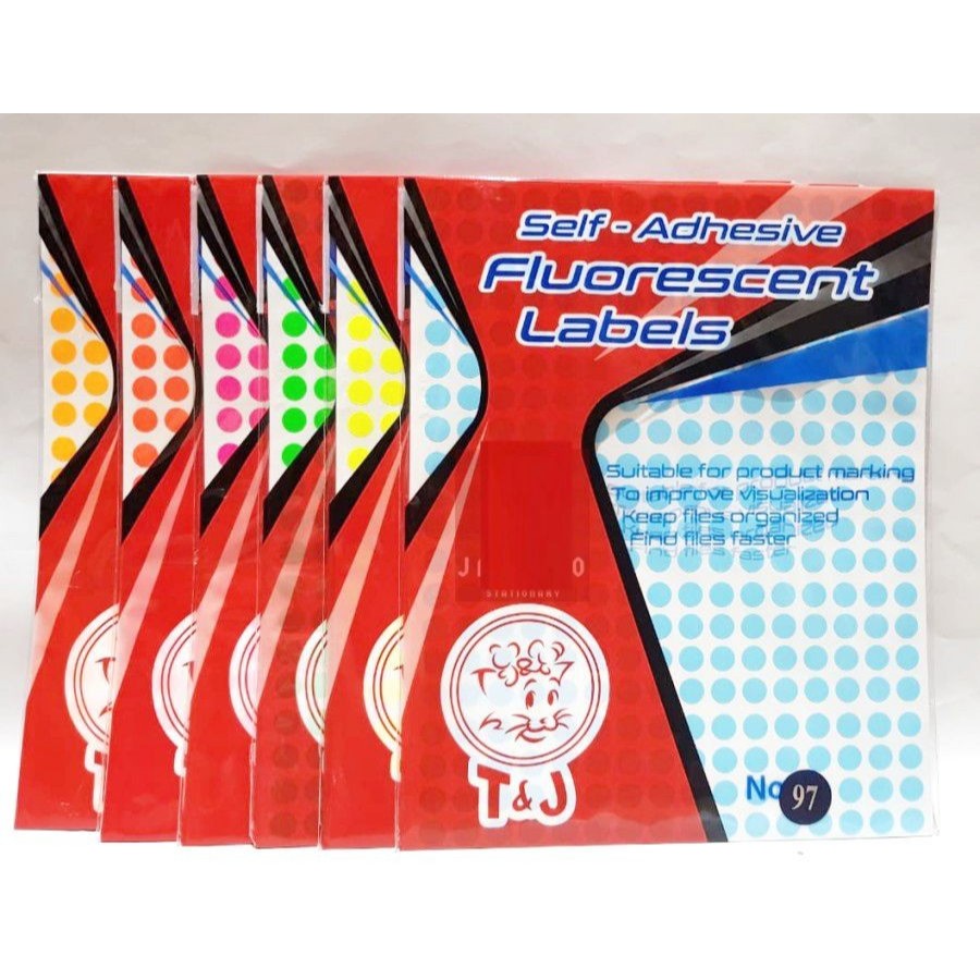 

BULAT 8mm Warna no.97 Label Tom and Jerry FLUORESCENT