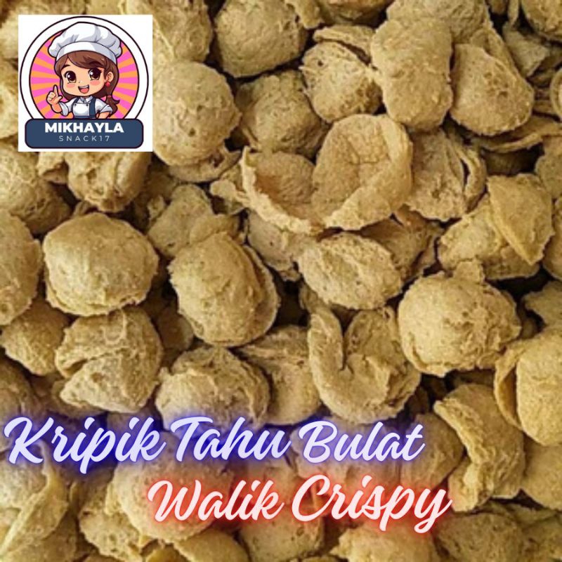 

kripik tahu bulat walik crispy gurih 250gram, 500gram, 1kg