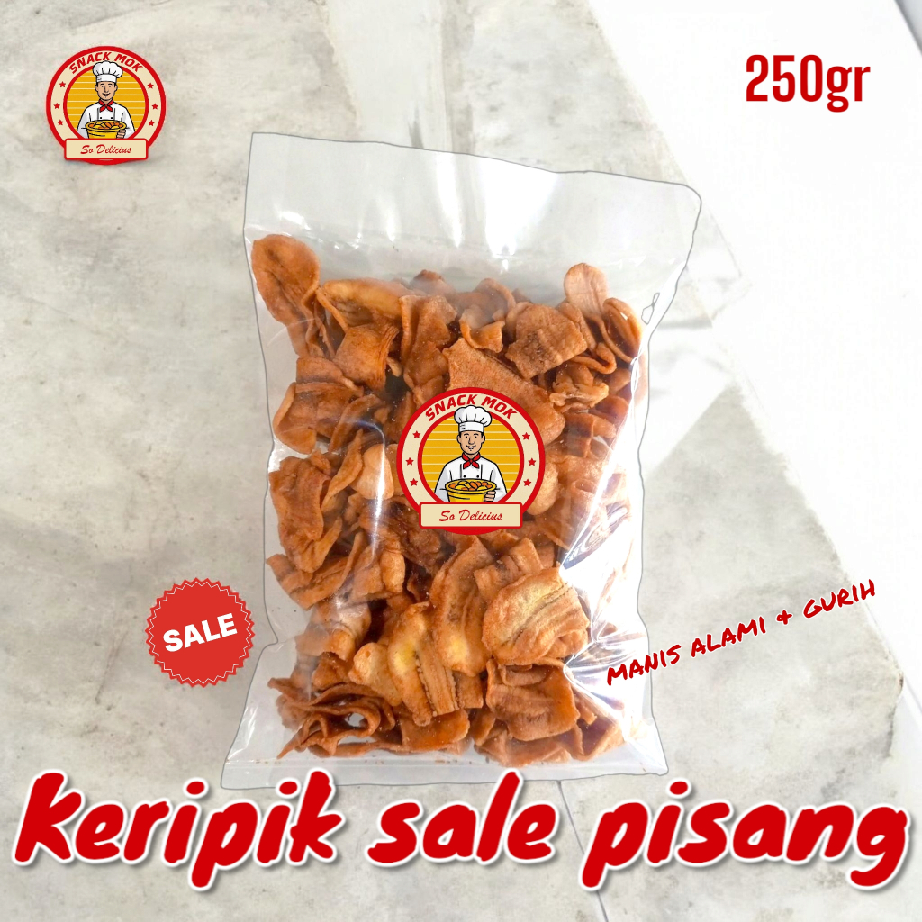 

Snack MOK - Kripik Sale Pisang 250 Gram