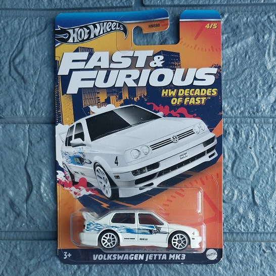 Hot Wheels Volkswagen Jetta MK3 Fast Furious