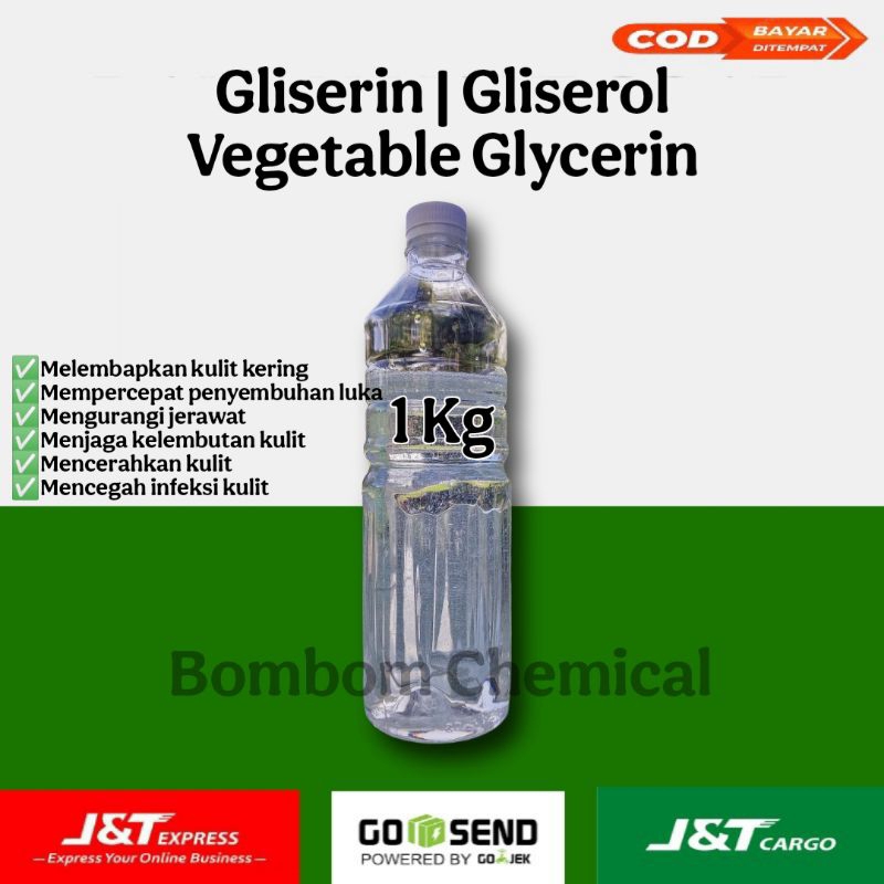 Gliserin | Glycerin | Pelembut Kulit | Pelembab 1 Kg
