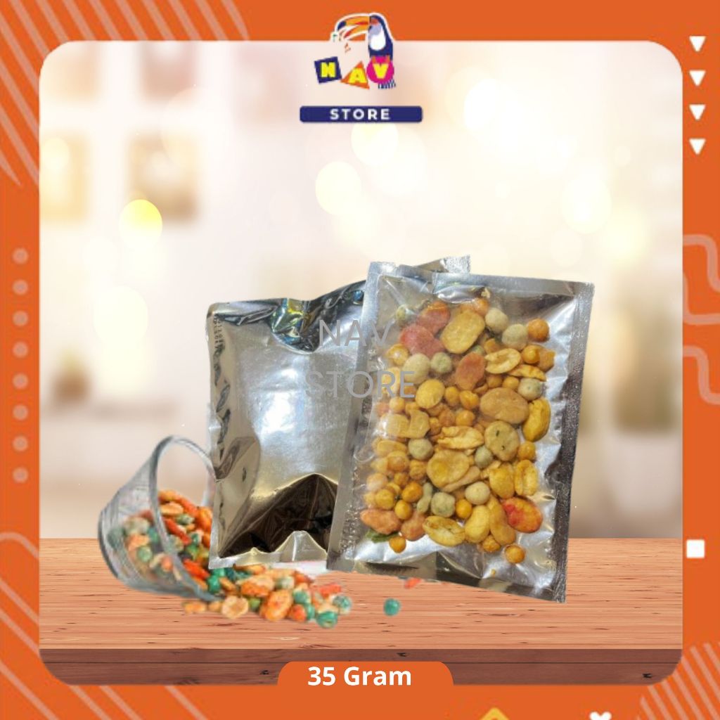 

Kacang Campur Oven 35 Gram - Siap Makan