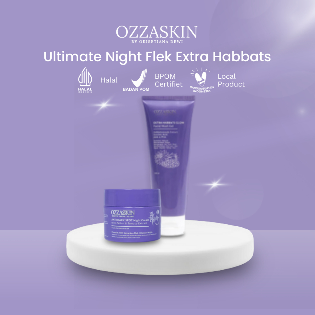 NIGHT FLEK TREATMENT OZZASKIN BY OKI SETIANA DEWI OZZASKIN OFICIAL STORE