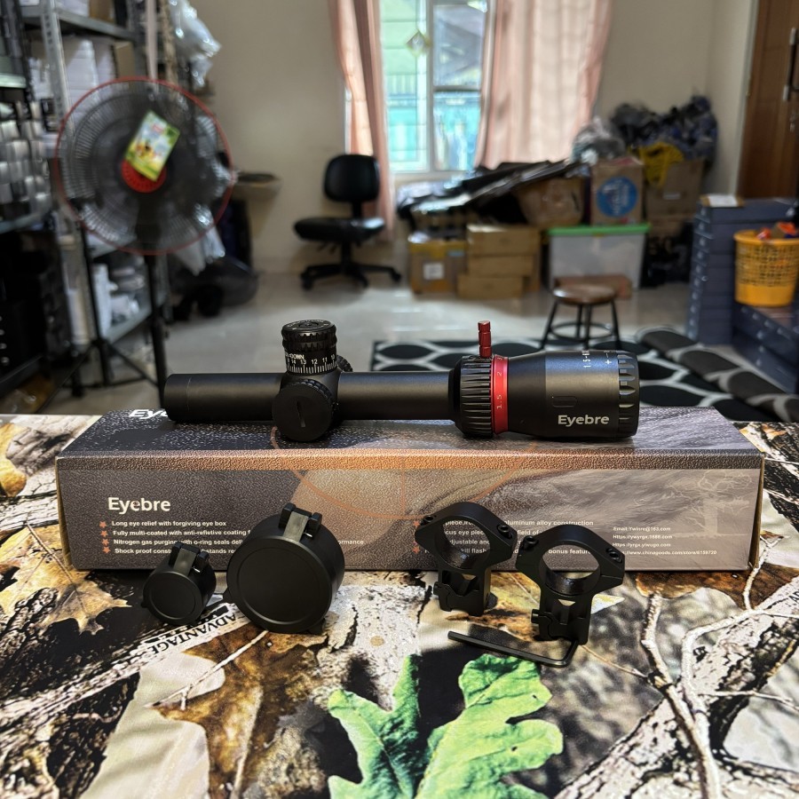 Teleskop eyebre 1.5-6x20 me telescope buntung