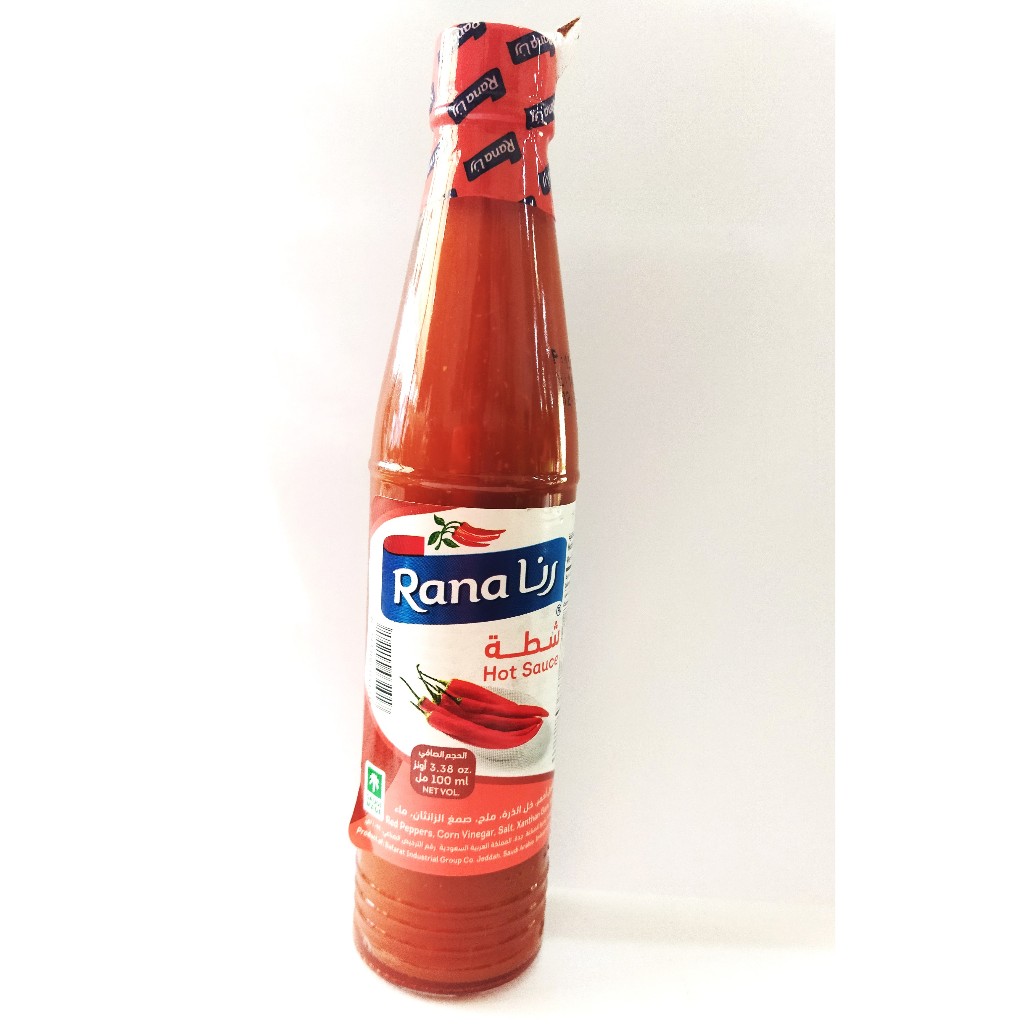 

Rana Hot Sauce Saudi - Saos sambal impor - 100 ml