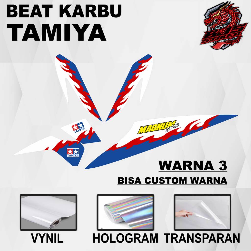 Stiker Beat Karbu Stiker Beat karbu 2008-2012 / Striping Beat Karbu Striping Beat karbu 2008-2012 / 