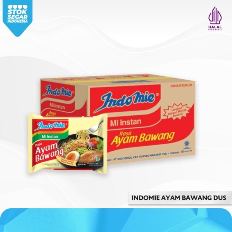

indomie kuah 1dus isi 40pcs 4varian rasa