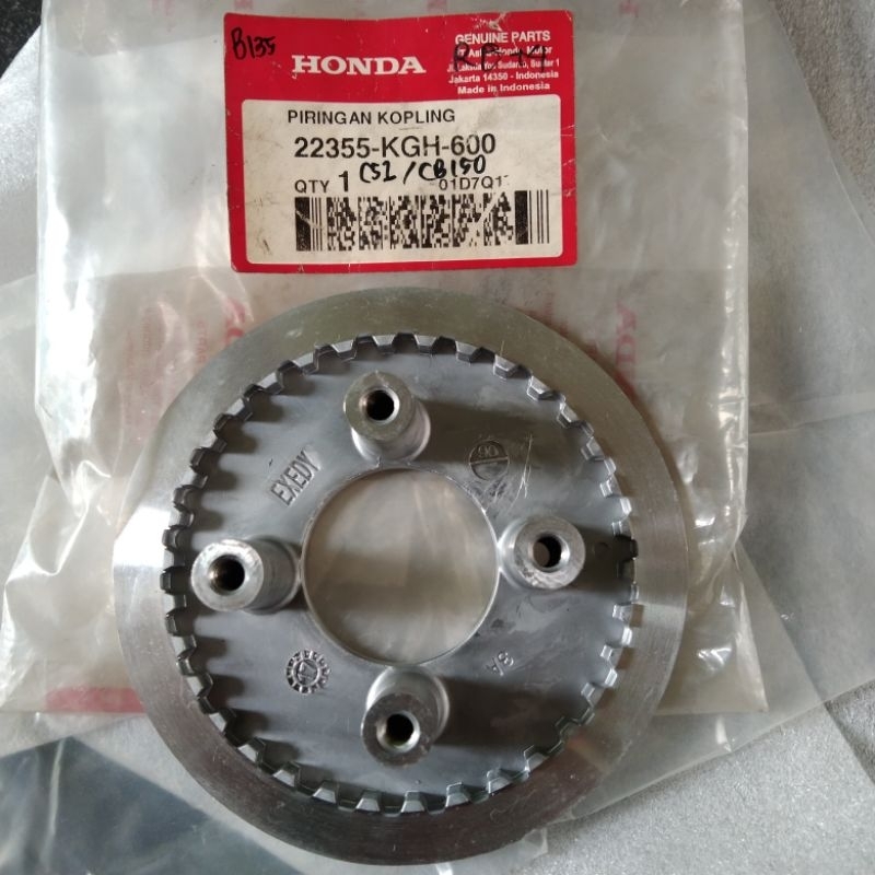 22355-kgh-600 piringan kopling plate clutch pressure kaki 4 Honda cs1 cb 150 r old original ahm