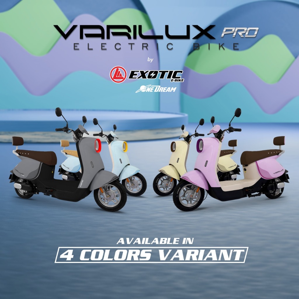 SEPEDA LISTRIK EXOTIC VARILUX PRO(48V/20 AH)/EV-928(48V/12AH)/EV-922(48V/12AH)