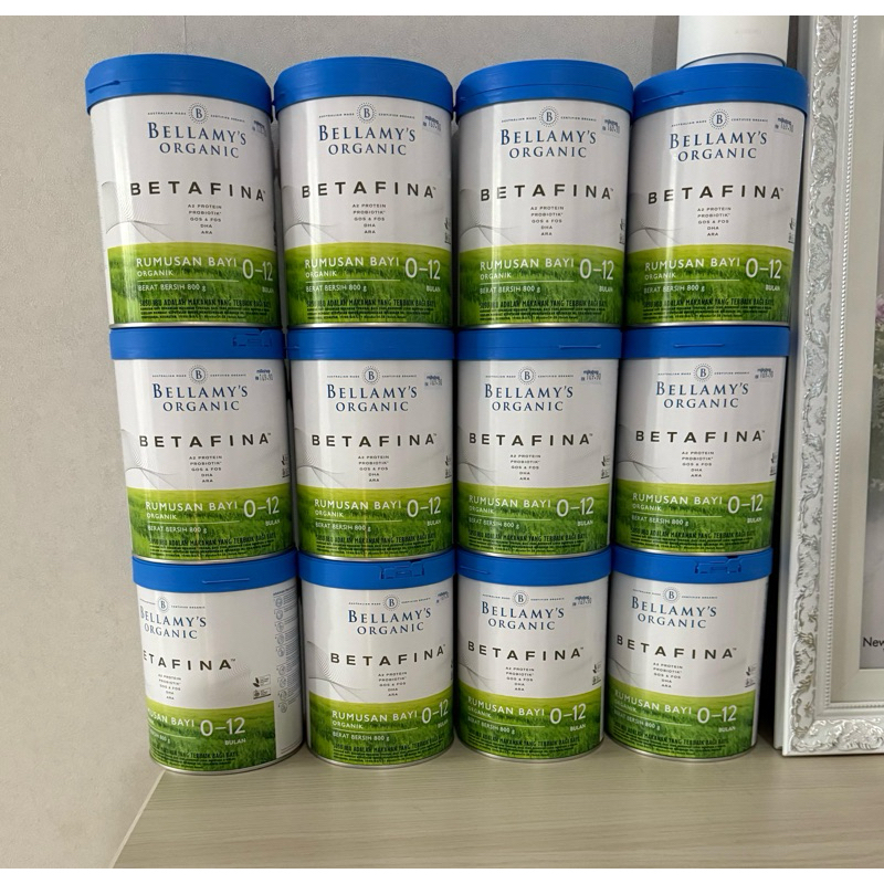 Bellamy’s Betafina 0-12 bulan 800g susu organik susu terbaik untuk bayi formula terbaik terbagus sus