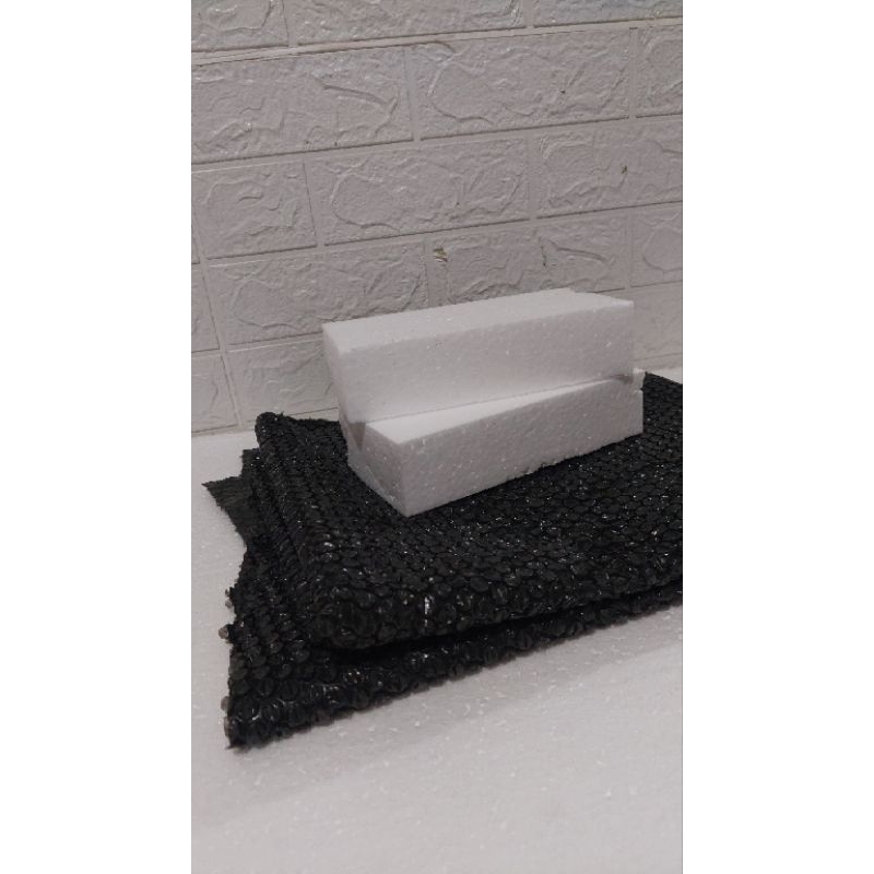 

Ekstra packing sterofoam+bubble wrap