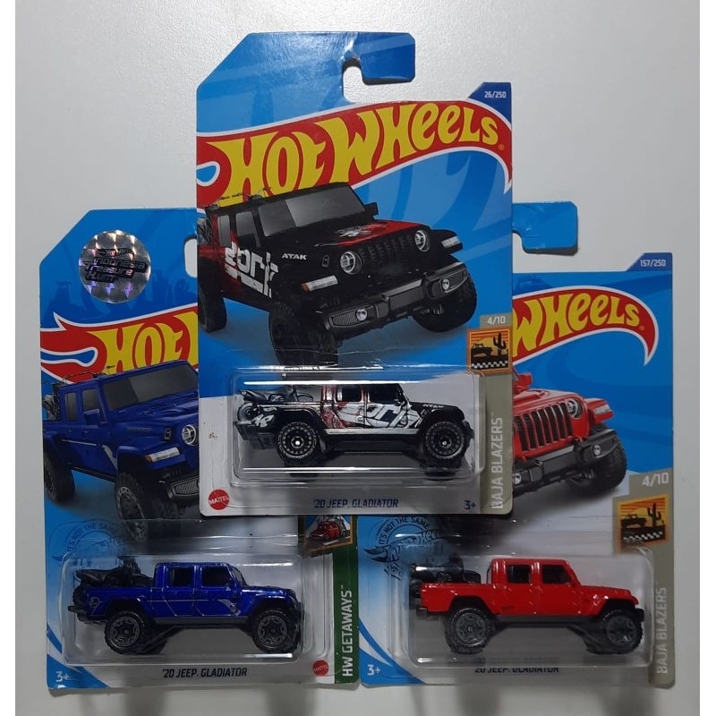 Paket Hot Wheels Jeep Gladiator