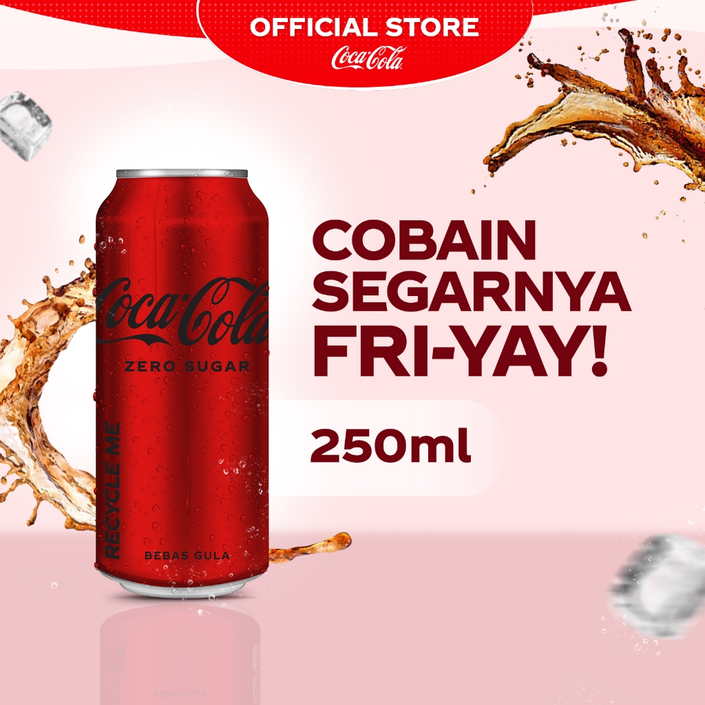 

Coca-Cola Zero - Kemasan Kaleng 250mL