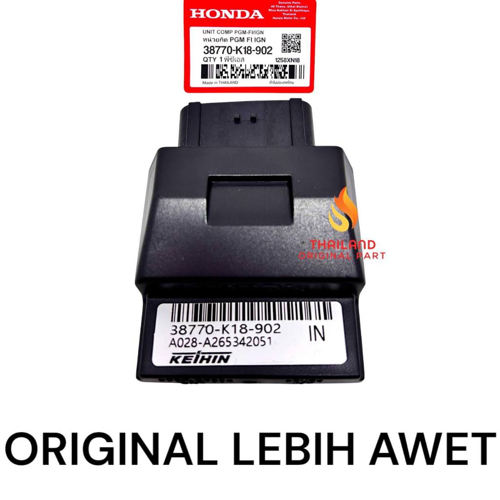 ECU CDI Original Verza 150 OLD / Verza 150 Lama / Verza 150 FI / ECM Verza 150 Lama K18 KD1258