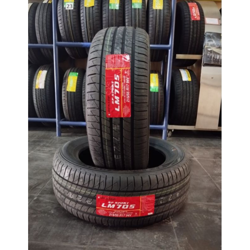 Ban Dunlop LM705 215/55 R17 Ban Mobil Hrv Innova Rush Xpander